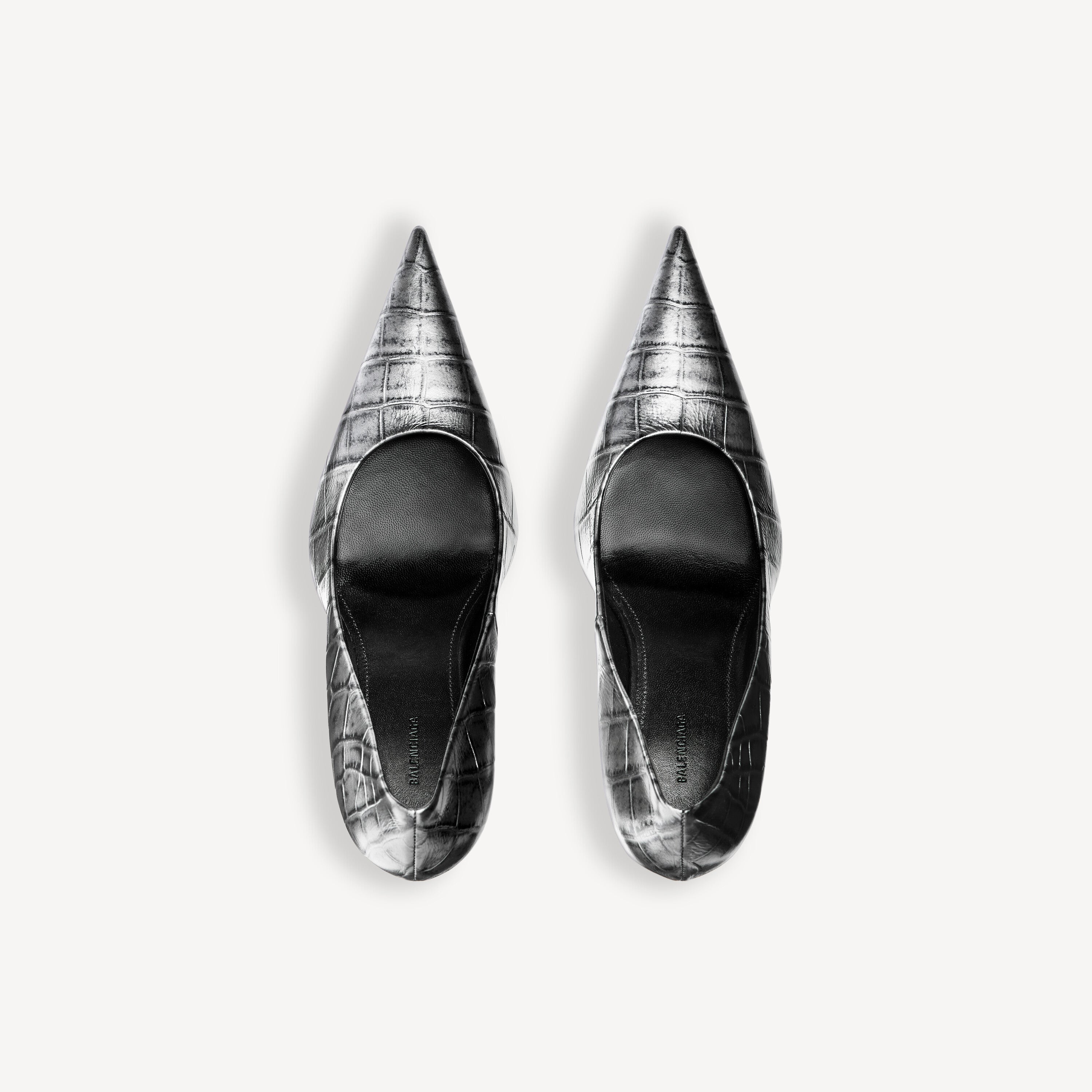 BALENCIAGA  Women's Pump in Gun Metal