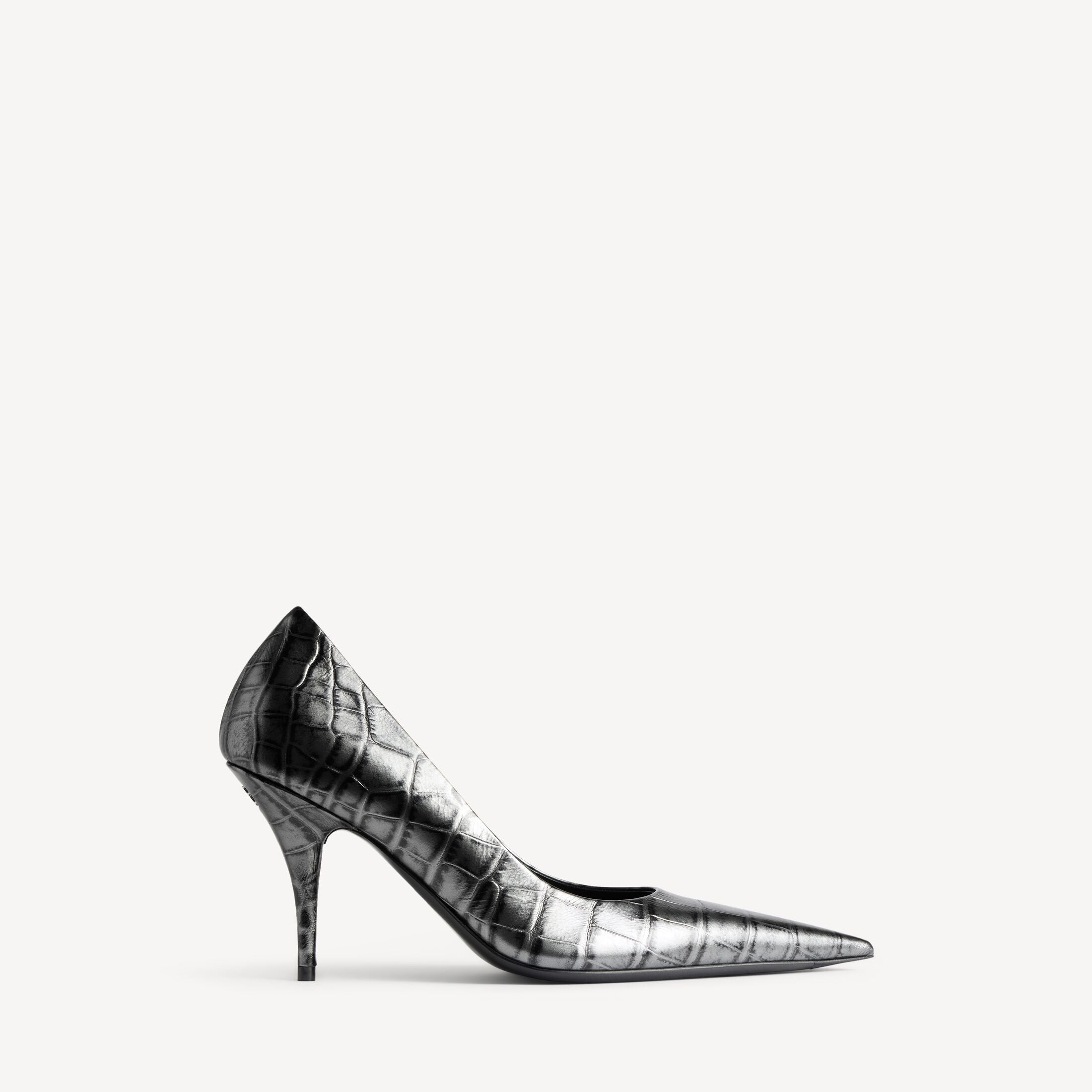 BALENCIAGA  Women's Pump in Gun Metal