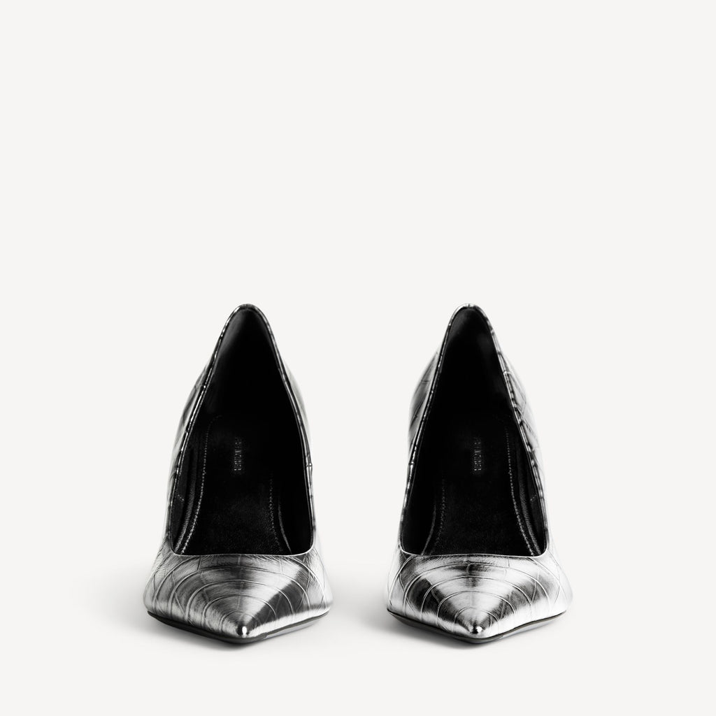 BALENCIAGA  Women's Pump in Gun Metal