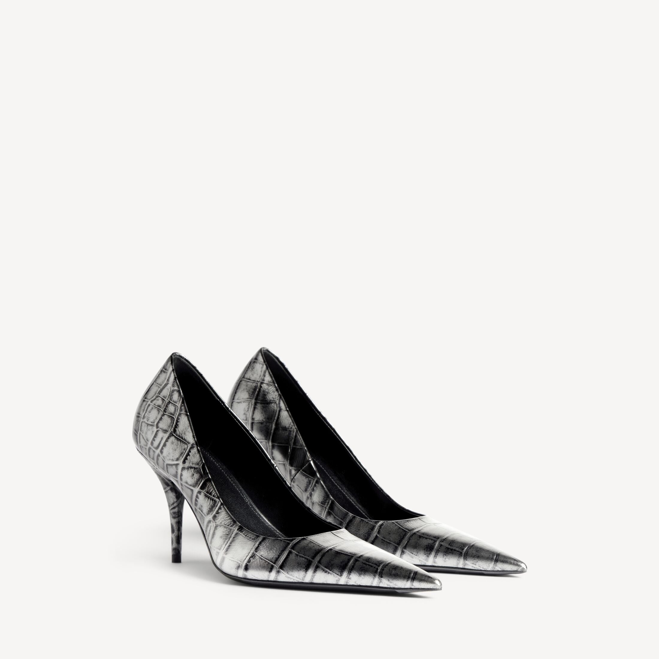 BALENCIAGA  Women's Pump in Gun Metal