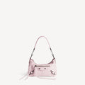 BALENCIAGA Women's Le City Moto Mini in Petal Pink