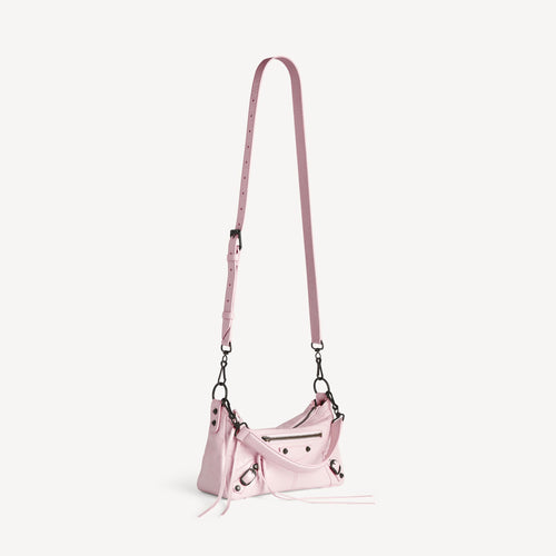 BALENCIAGA Women's Le City Moto Mini in Petal Pink