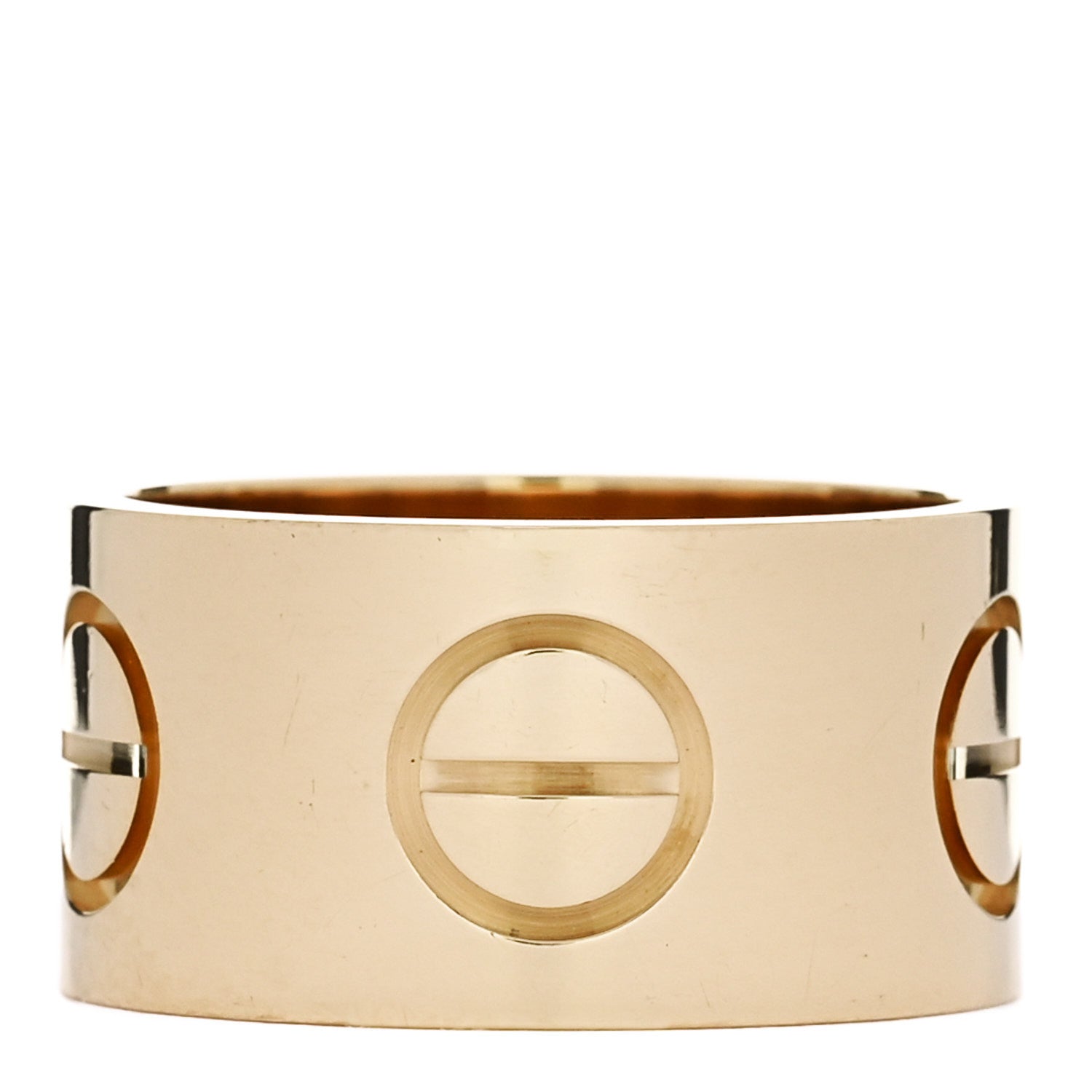 18K Yellow Gold 11mm LOVE Ring 57 8