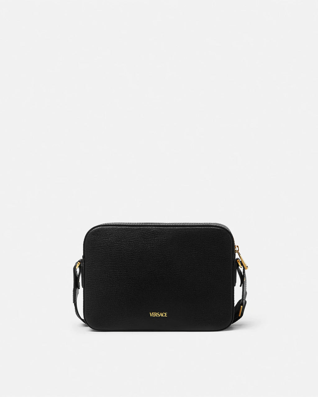 Medusa Biggie Leather Messenger Bag