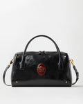 Versace Roomy Large Leather Duffel Bag
