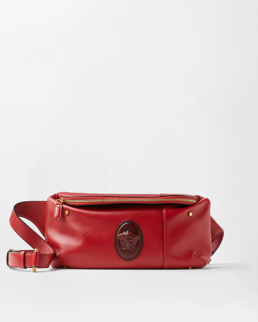 Versace Lou Nappa Belt Bag