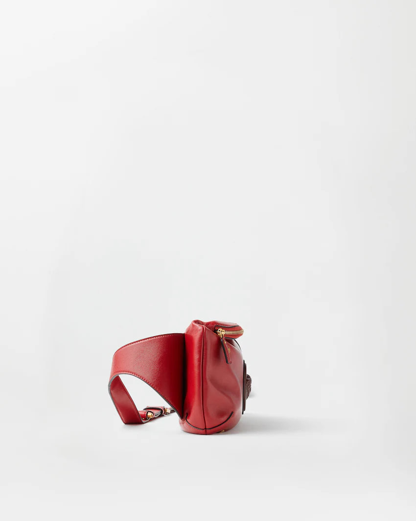 Versace Lou Nappa Belt Bag