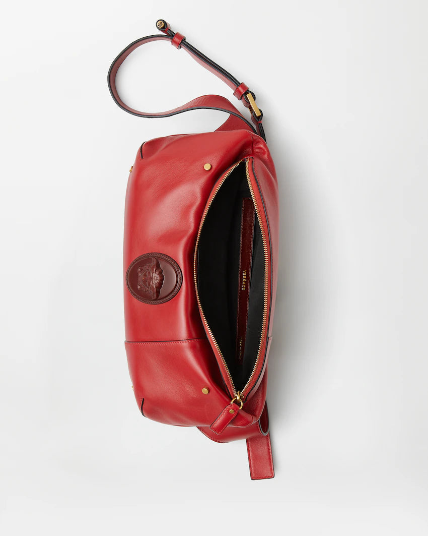 Versace Lou Nappa Belt Bag