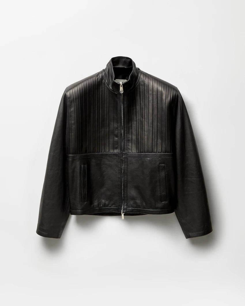 Versace Leather Blouson