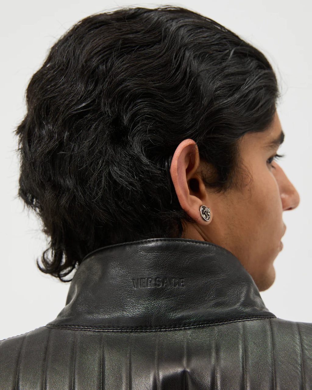 Versace Leather Blouson