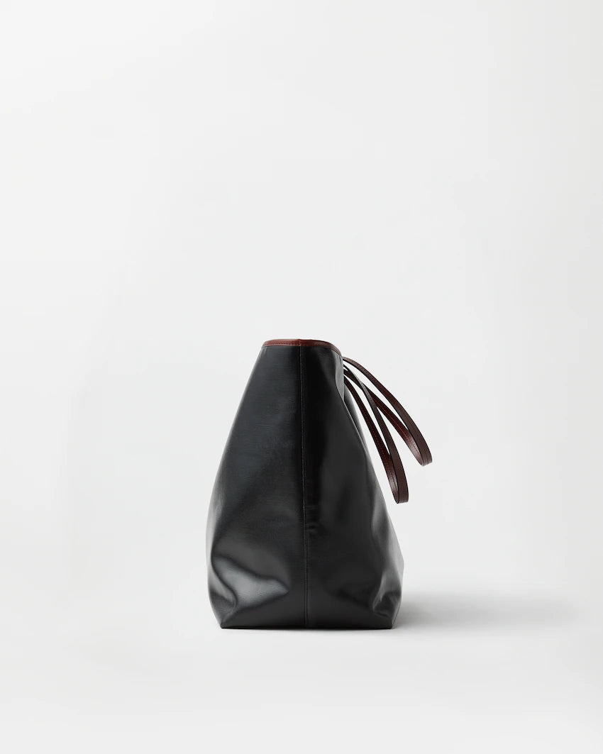 Vivian Large Coated Canvas Tote