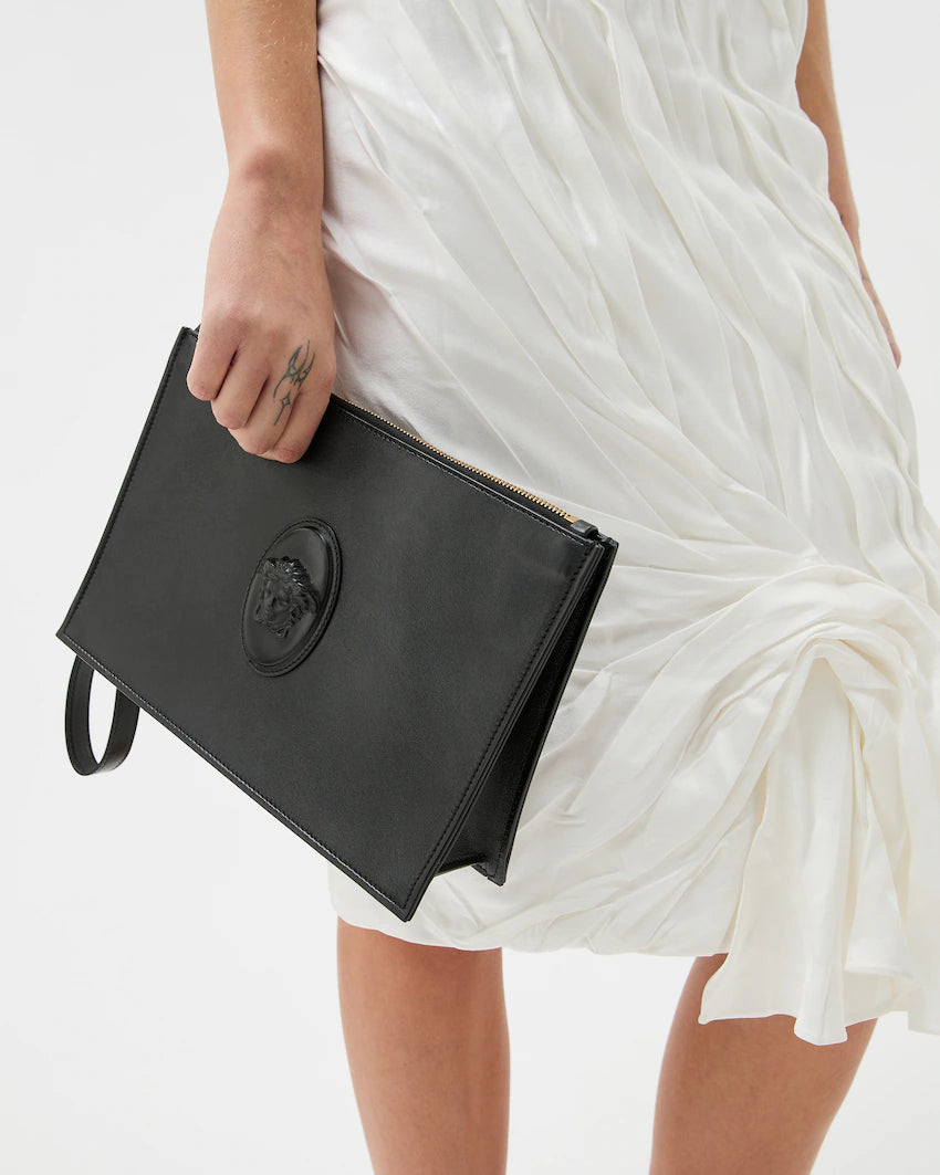 Versace Leather pouch