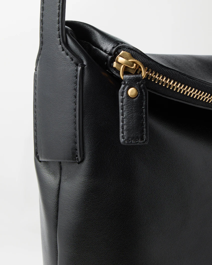 Versace Lou Nappa Shoulder Bag