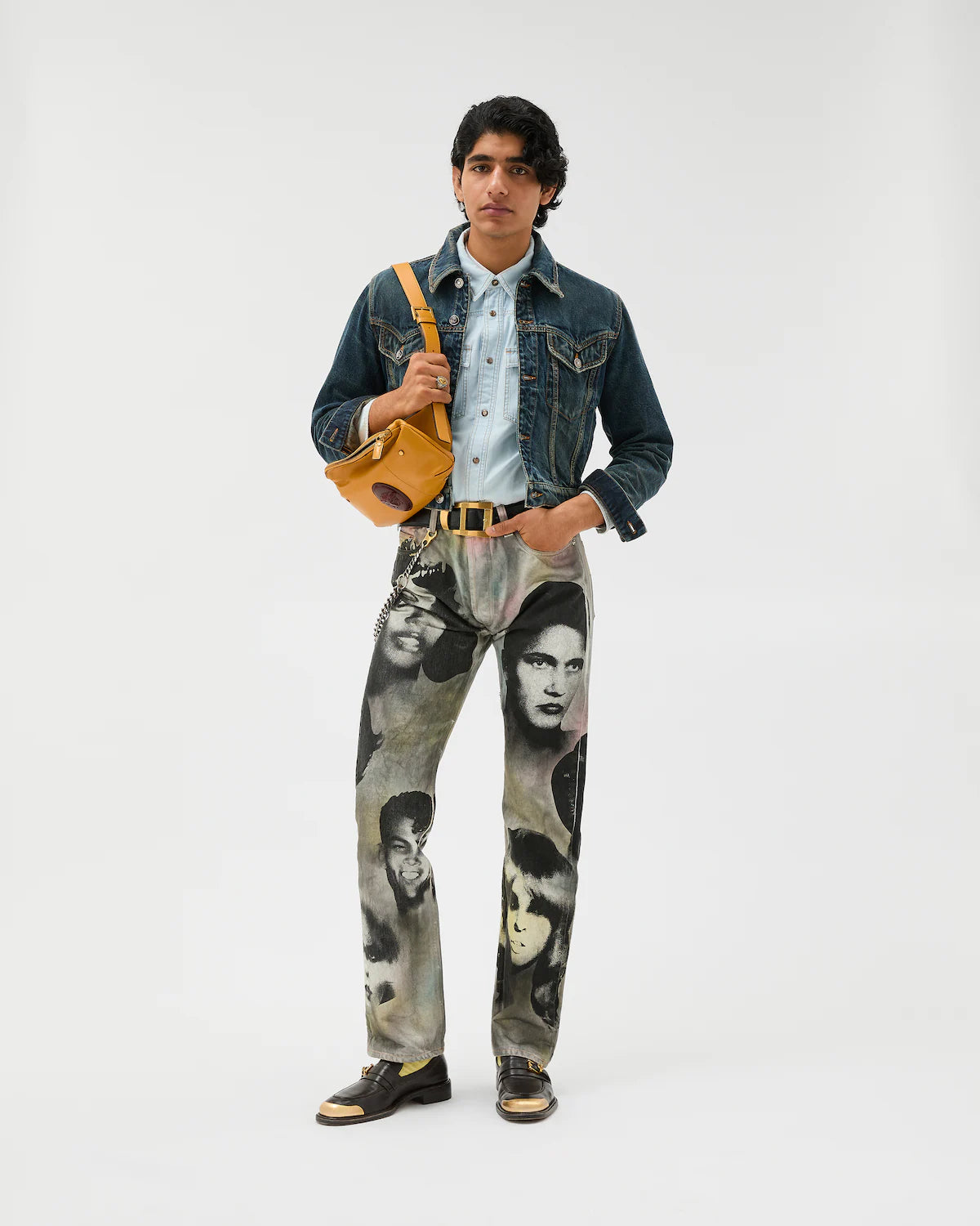 Distressed Denim Jacket