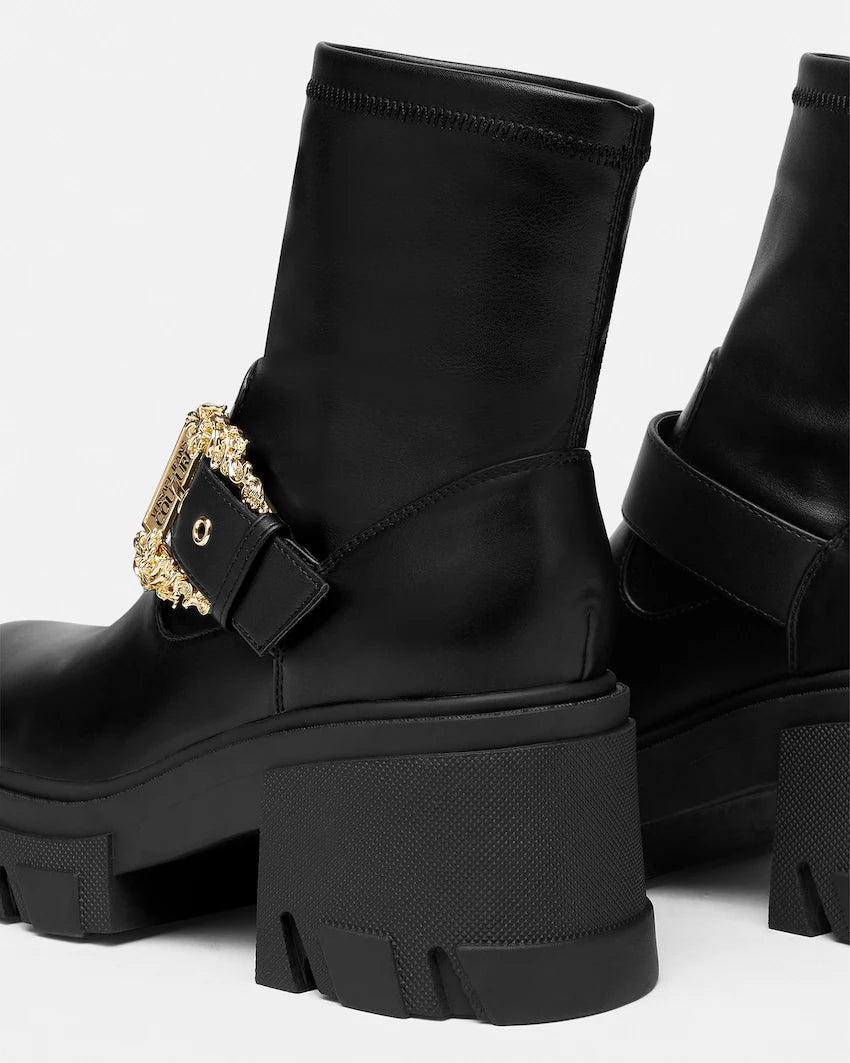 Versace Sophie Baroque buckle Boots