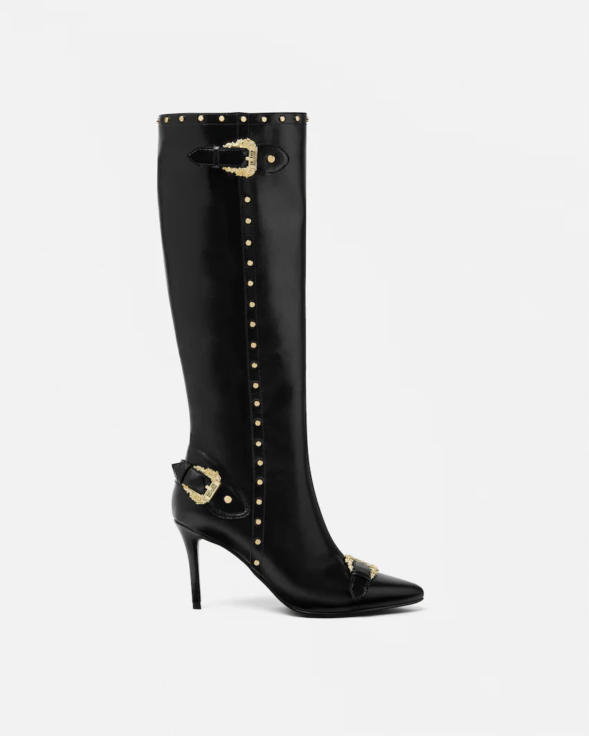 Versace Couture1 Scarlett Knee-High Boots
