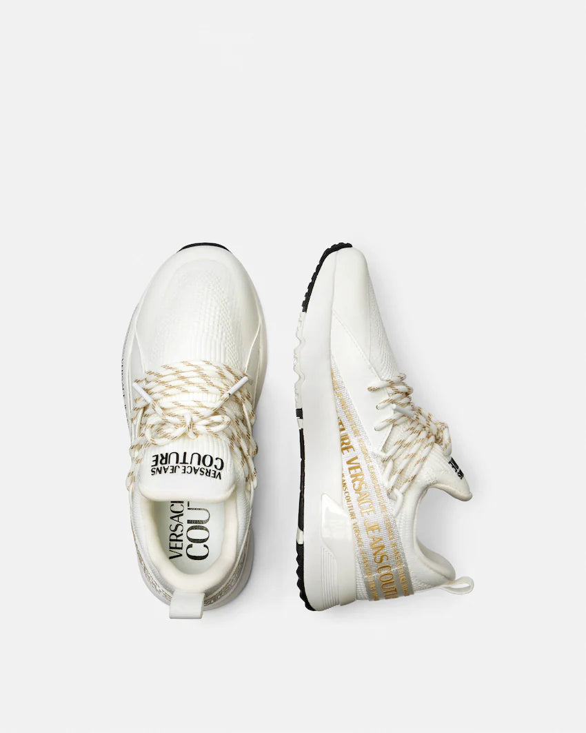Versace Dynamic Logo Sneakers