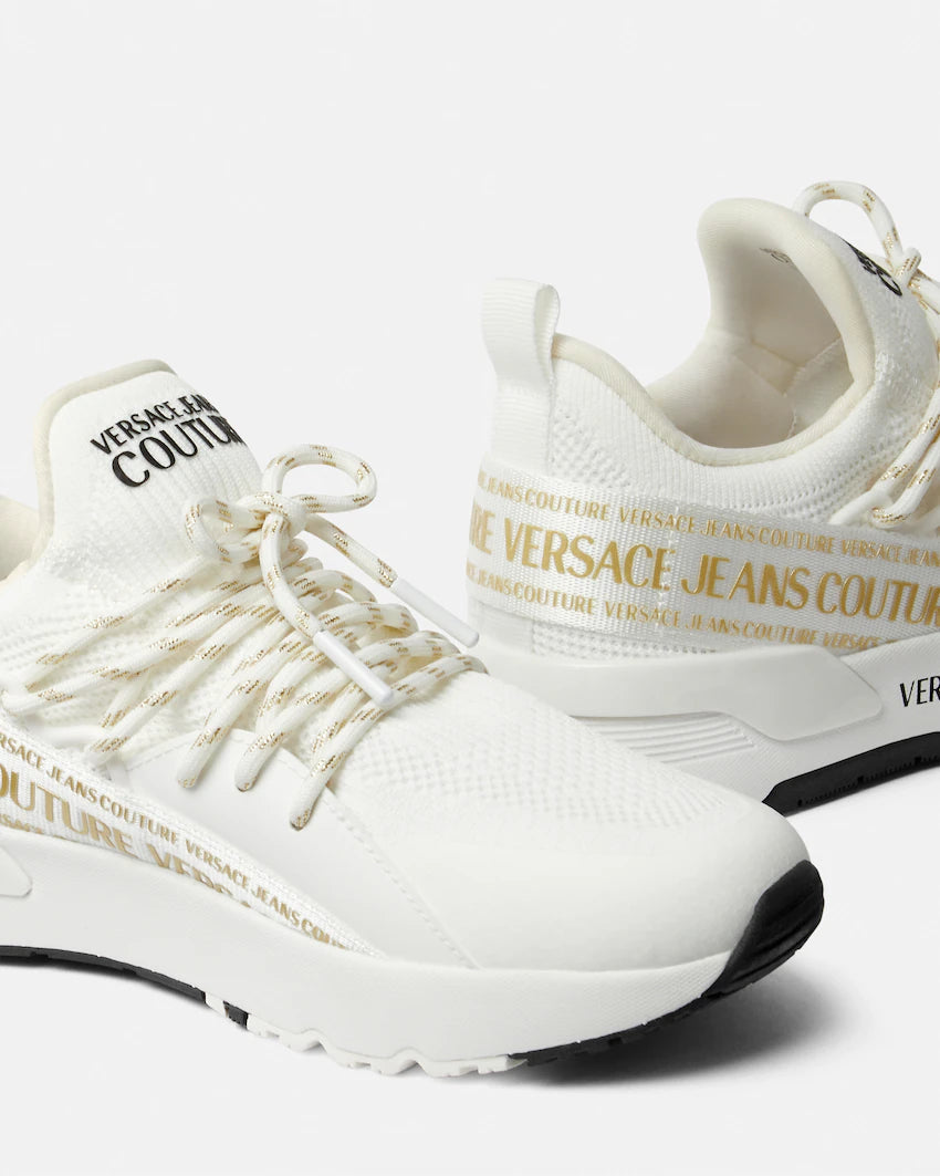 Versace Dynamic Logo Sneakers