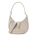 Urban Grain Smooth Calfskin Serpenti Ellipse Shoulder Bag Foggy Opal