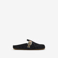 Check Suede Urchin Clogs