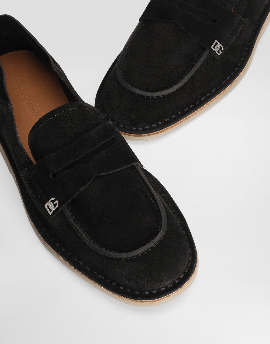DOLCE & GABBANA men's slip on shoes