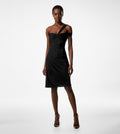 TOM FORD ONE SHOULDER TWIST FRONT DRESS
