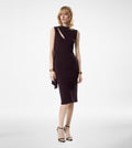 TOM FORD DRESS WITH SCARF DETAIL