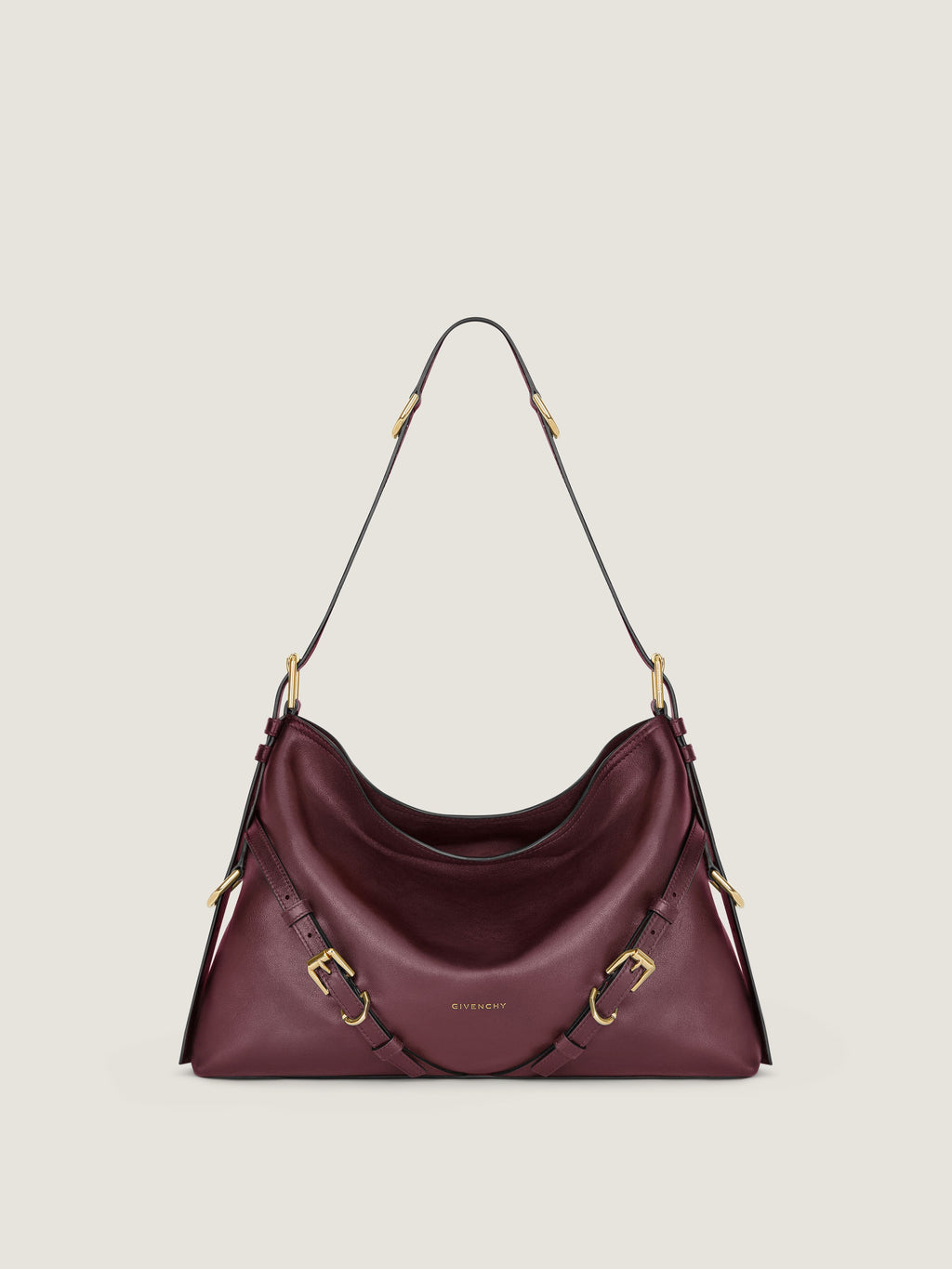 GIVENCHY Medium Voyou bag shiny leather