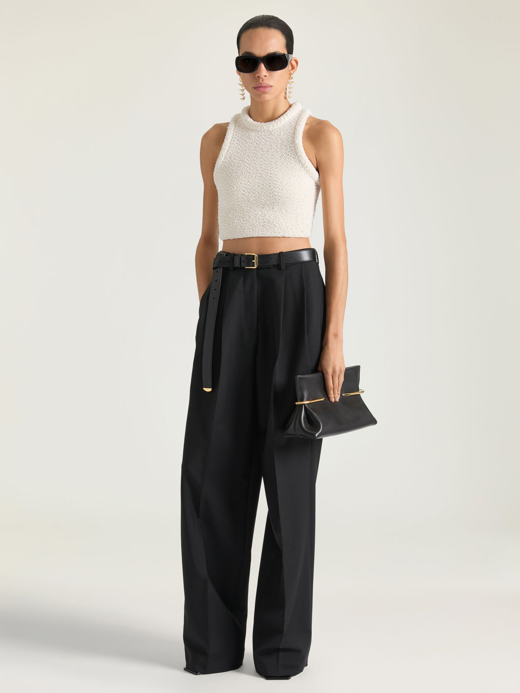 GIVENCHY Pinch Soft clutch in nappa leather