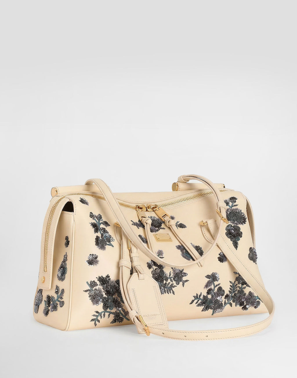 DOLCE & GABBANA Medium Vittoria handbag with embroidery
