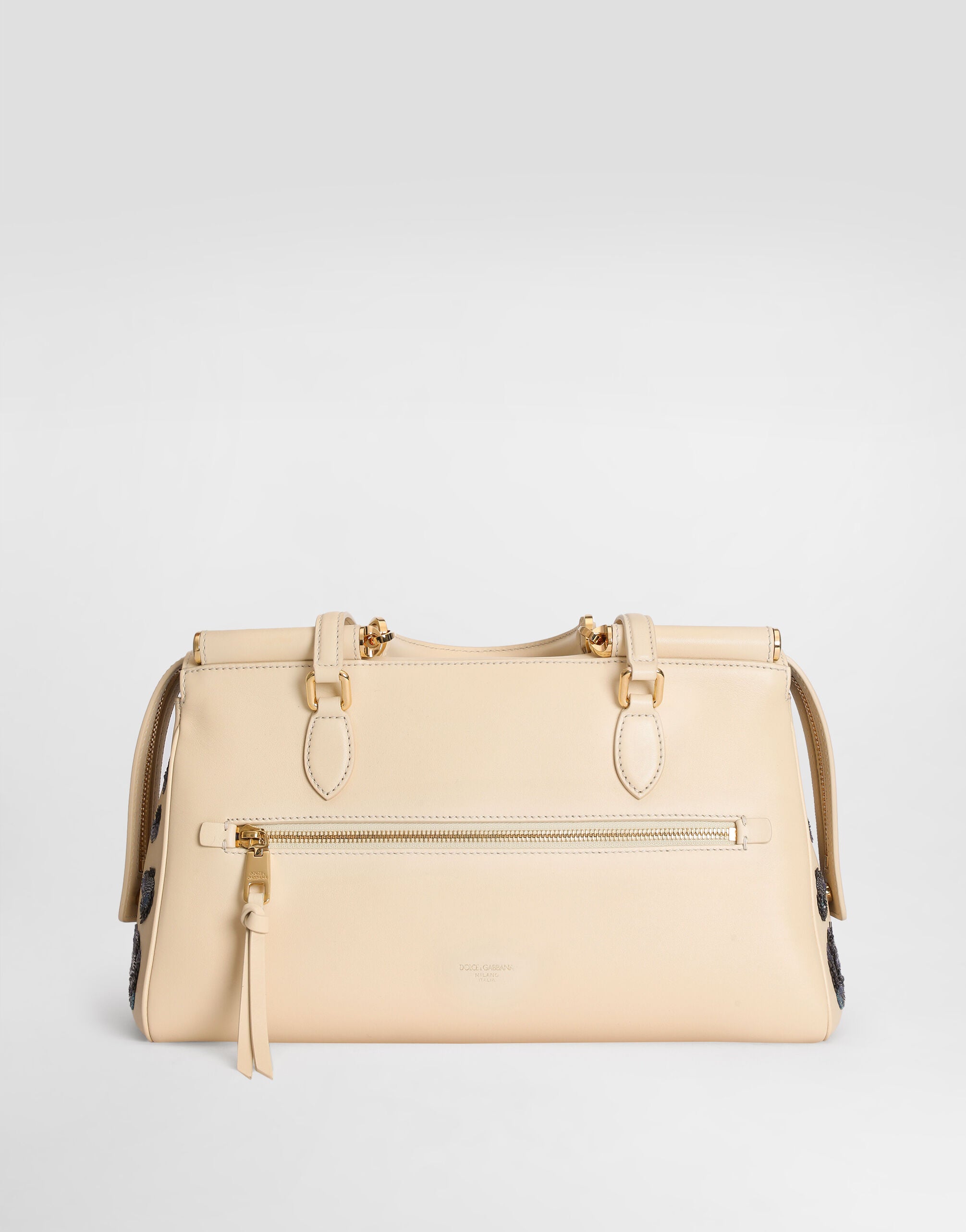 DOLCE & GABBANA Medium Vittoria handbag with embroidery