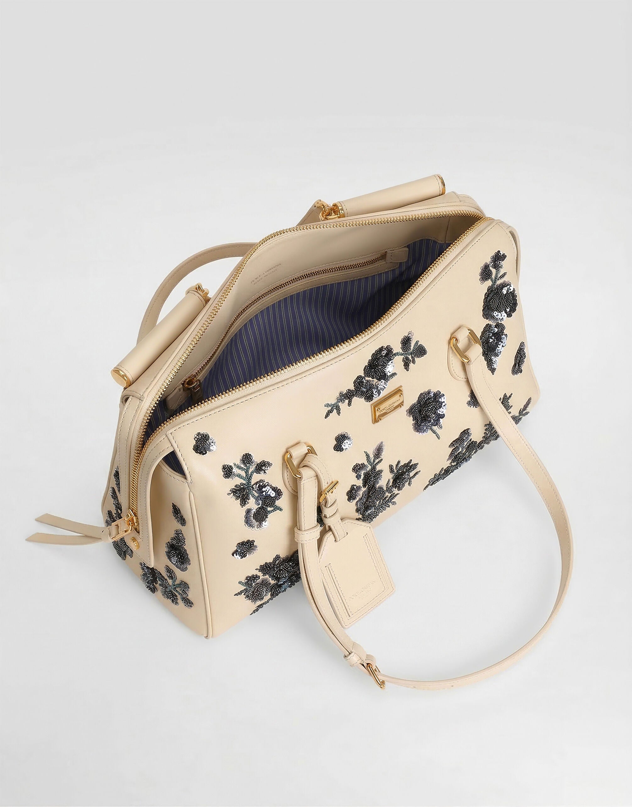 DOLCE & GABBANA Medium Vittoria handbag with embroidery