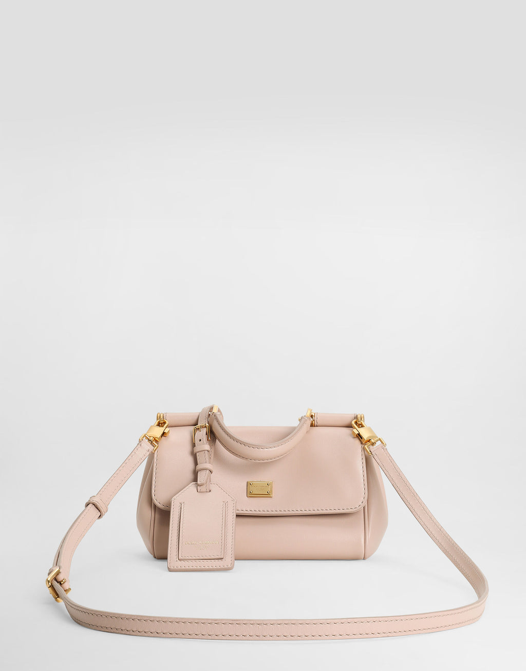DOLCE & GABBANA Mini My Sicily handbag in plongé