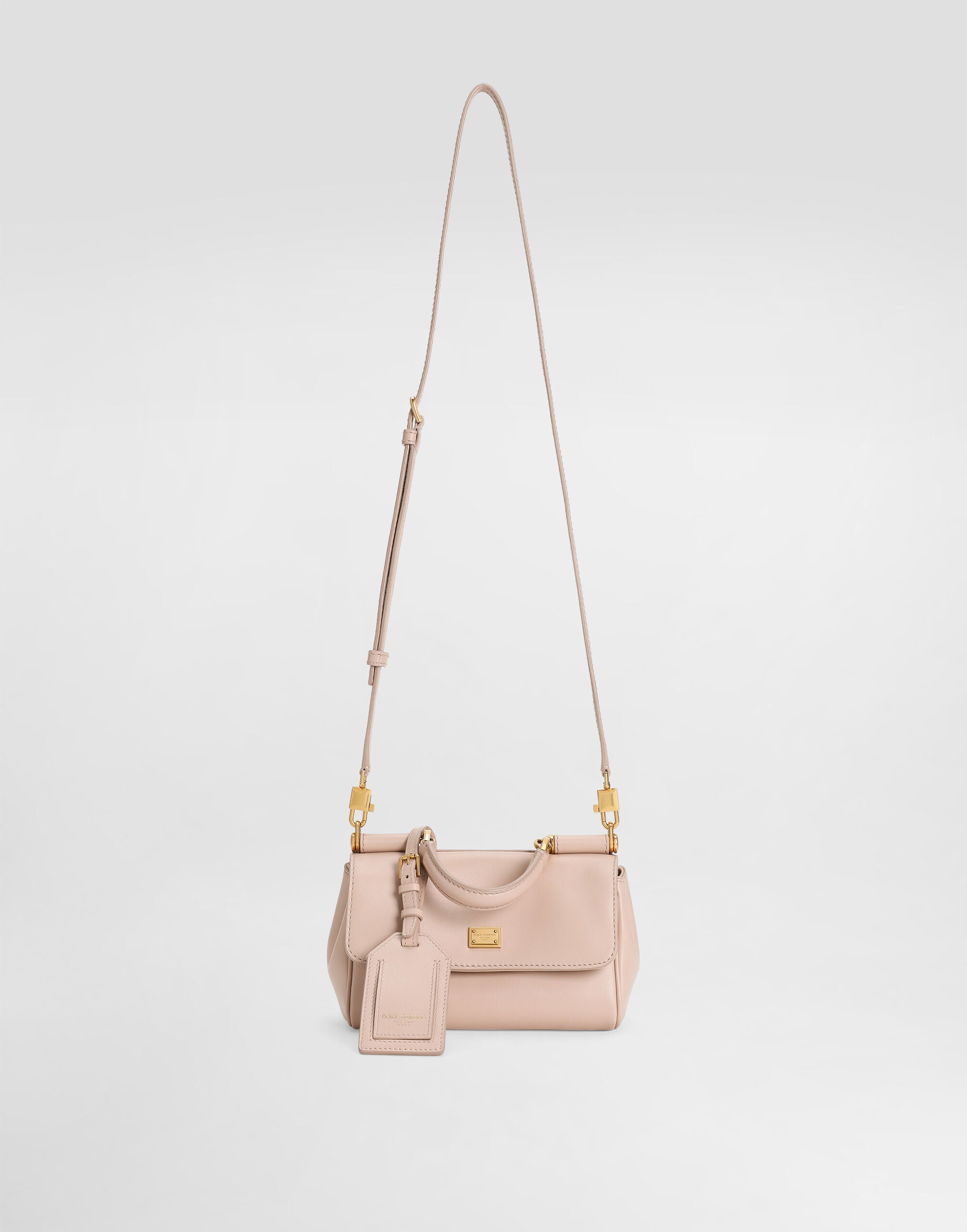 DOLCE & GABBANA Mini My Sicily handbag in plongé