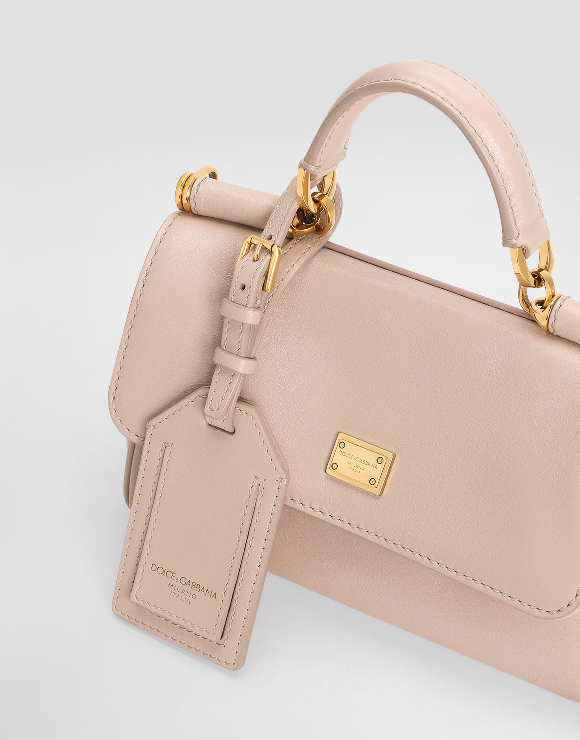 DOLCE & GABBANA Mini My Sicily handbag in plongé