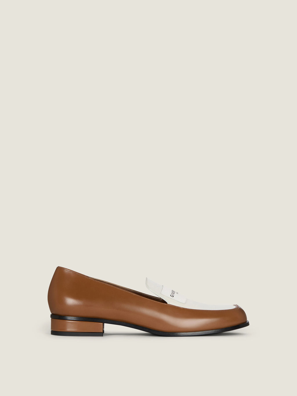 GIVENCHY Tux bicolor loafers in leather
