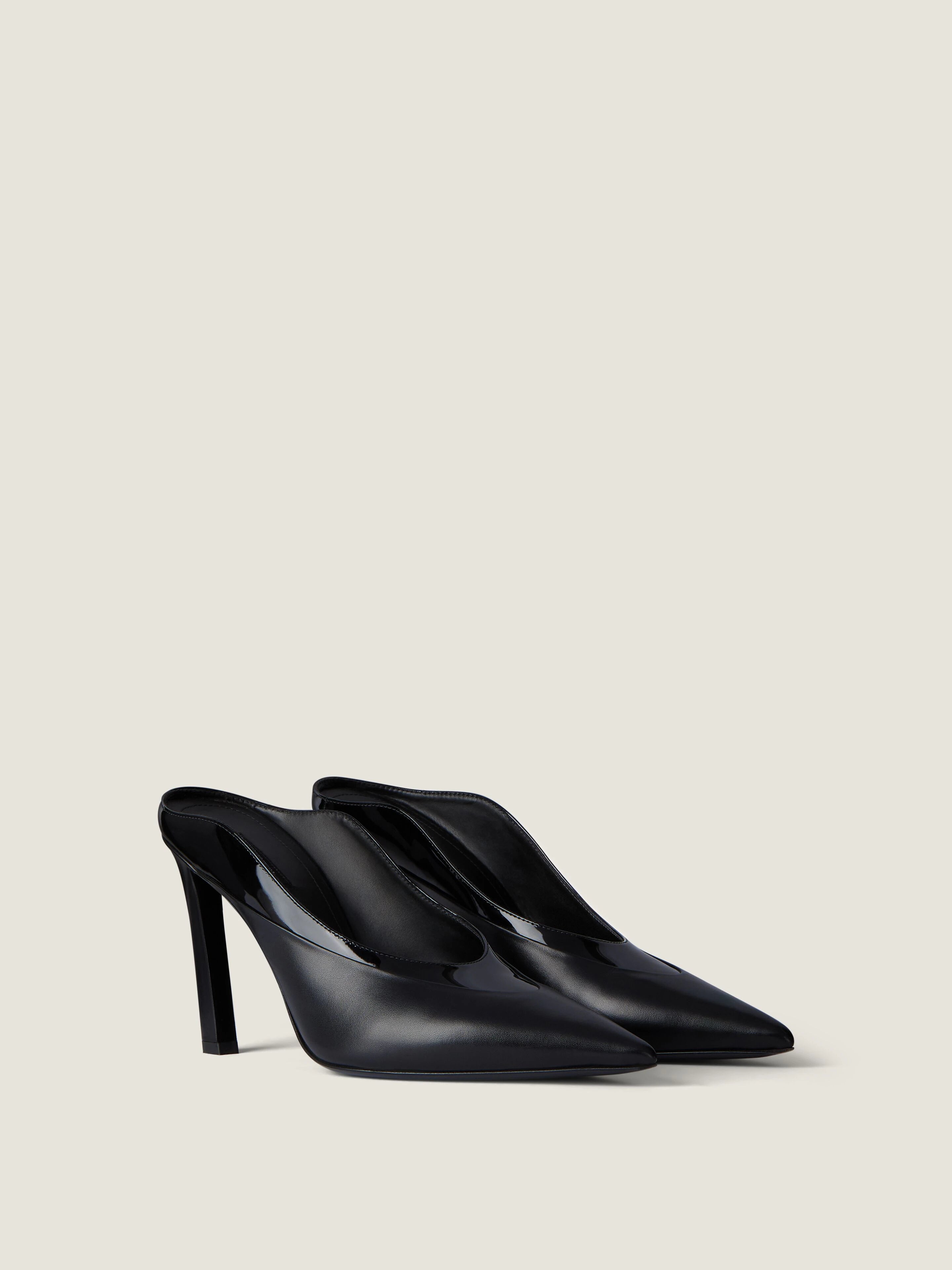 GIVENCHY Spiky heeled mules in leather