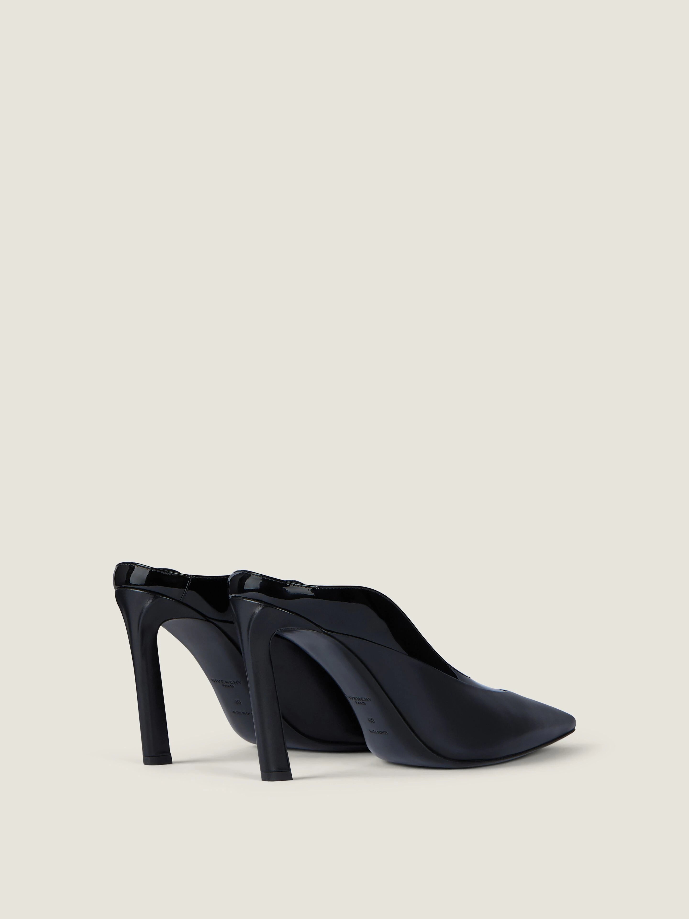 GIVENCHY Spiky heeled mules in leather