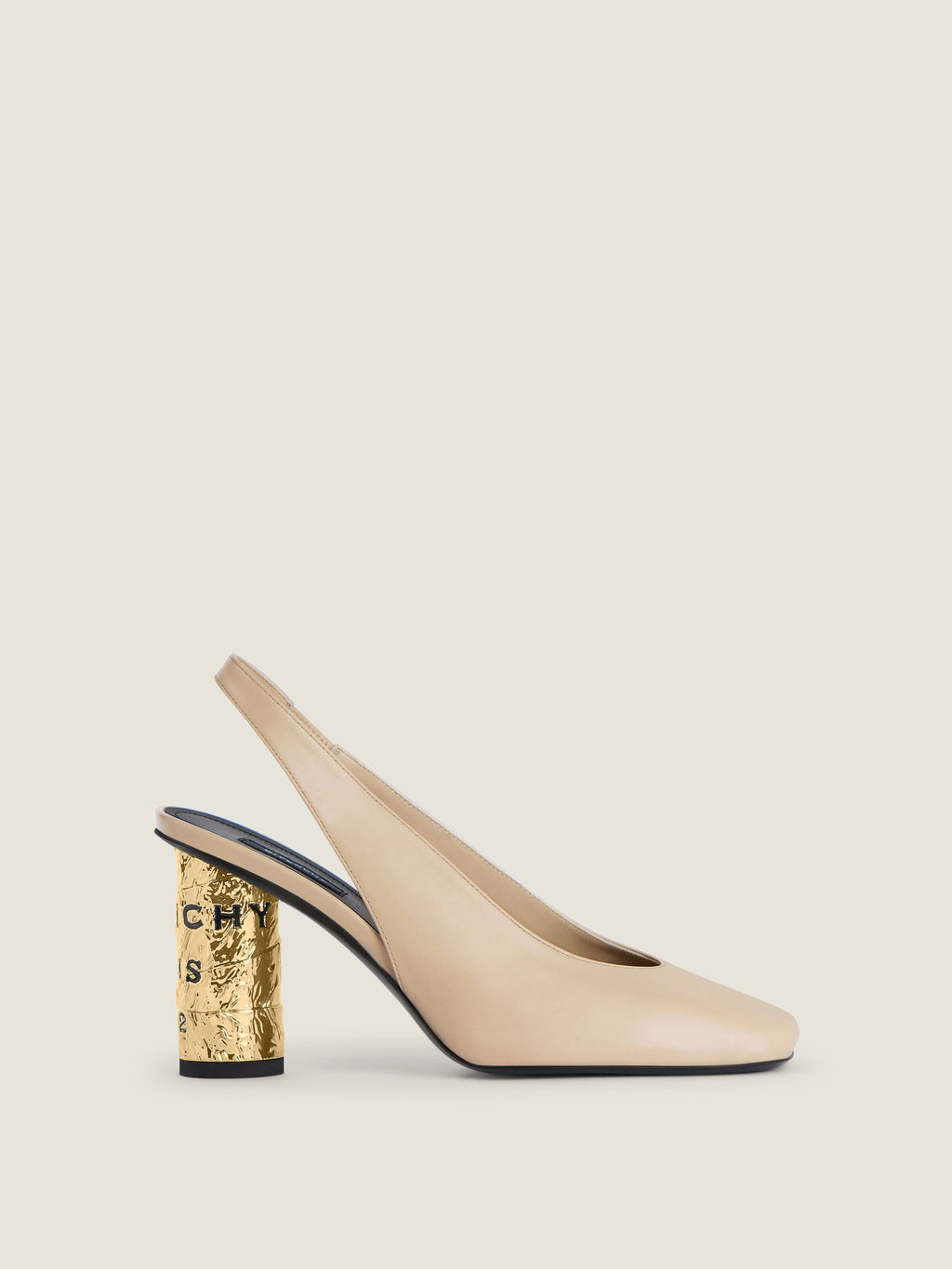 GIVENCHY Tape slingbacks in leather