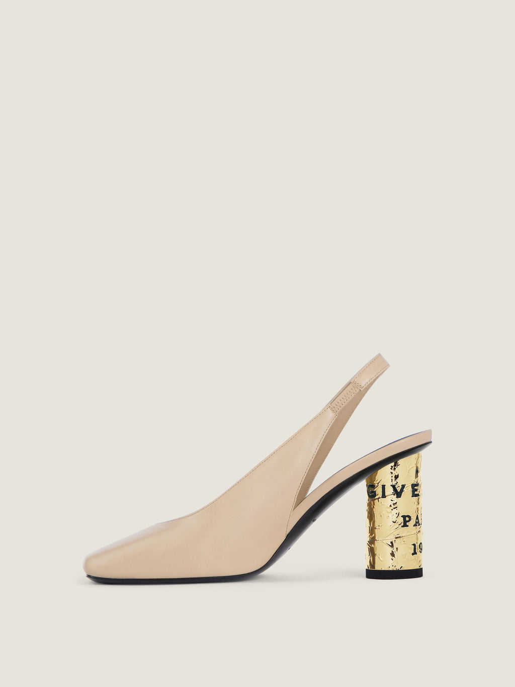 GIVENCHY Tape slingbacks in leather