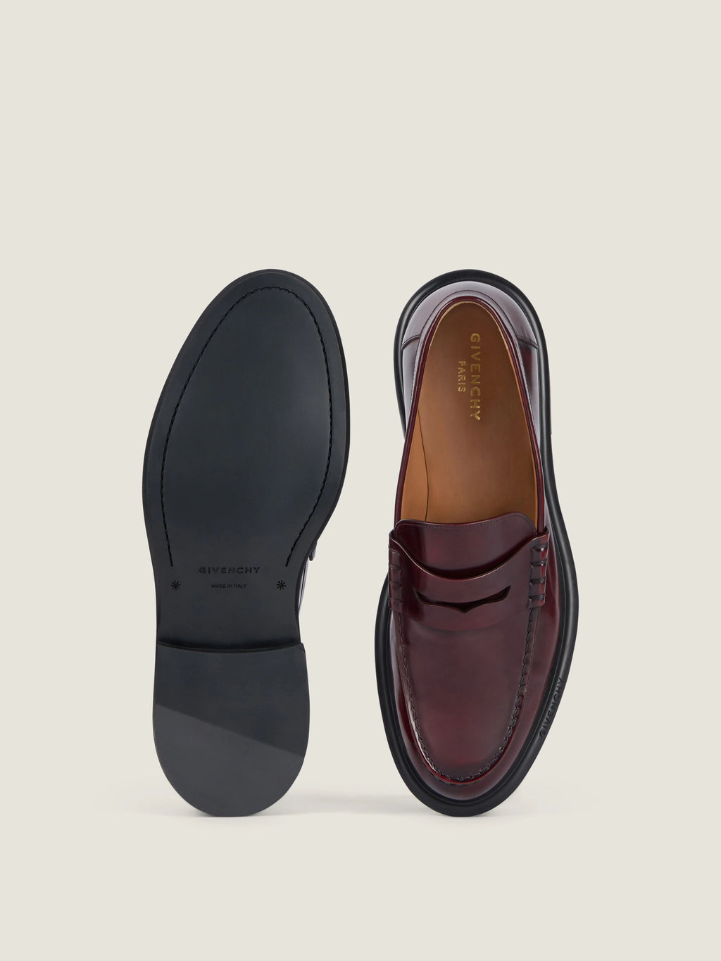 GIVENCHY Gent loafers in brushed leather