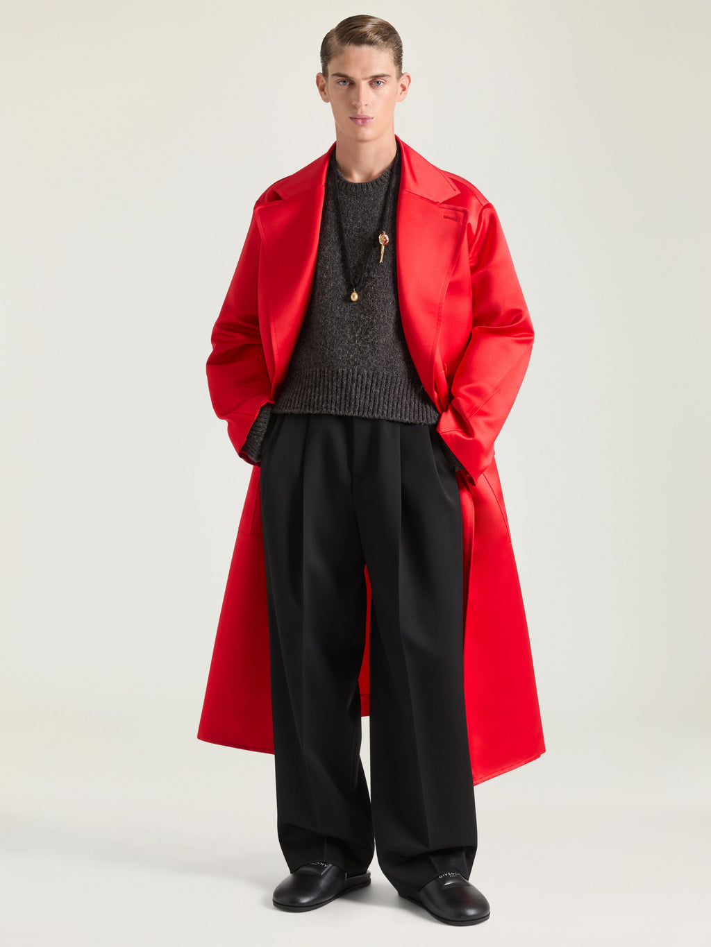 GIVENCHY Puffy mules in nappa leather