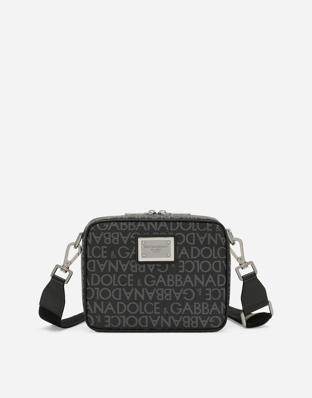 DOLCE & GABBANA Coated jacquard crossbody bag