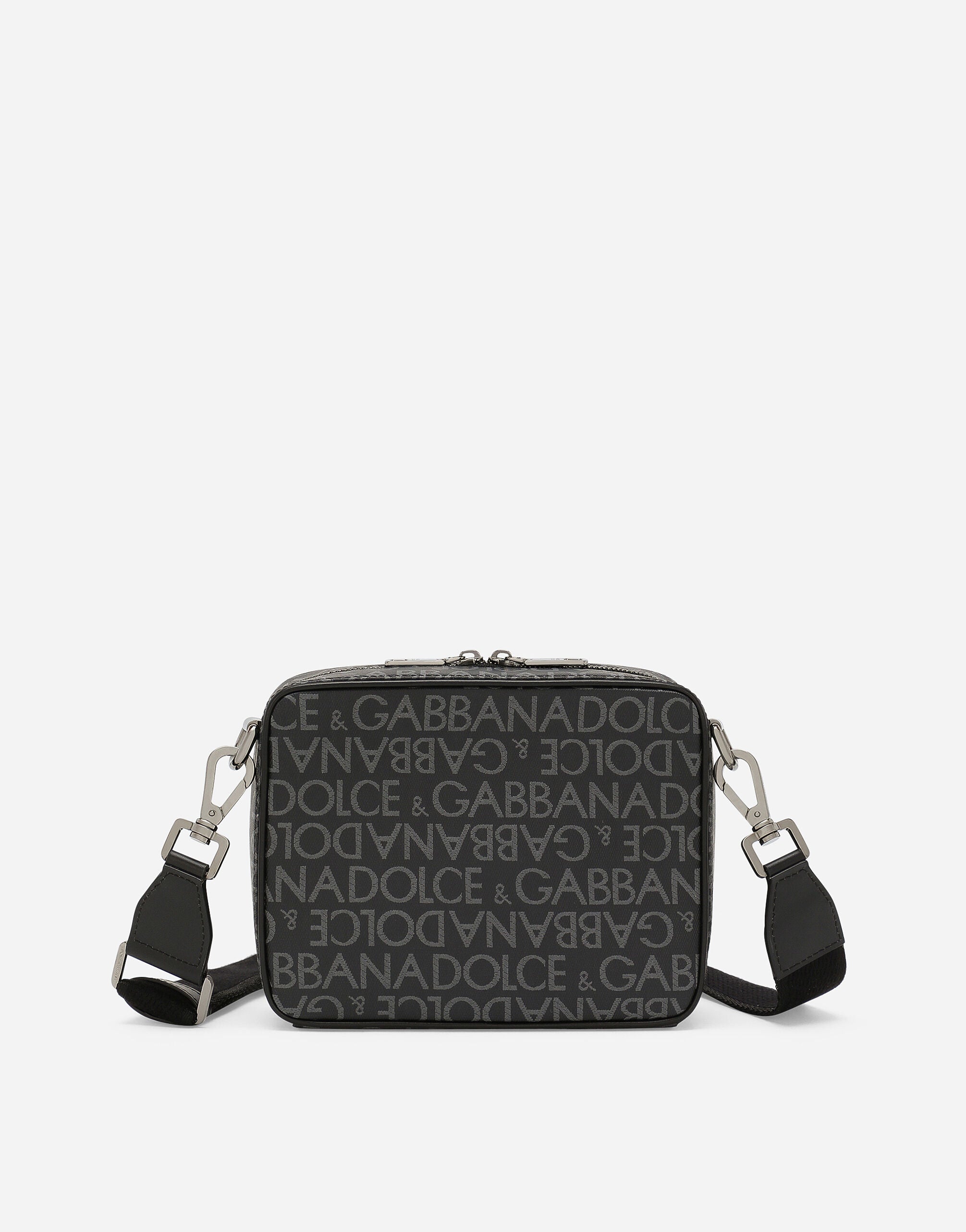 DOLCE & GABBANA Coated jacquard crossbody bag