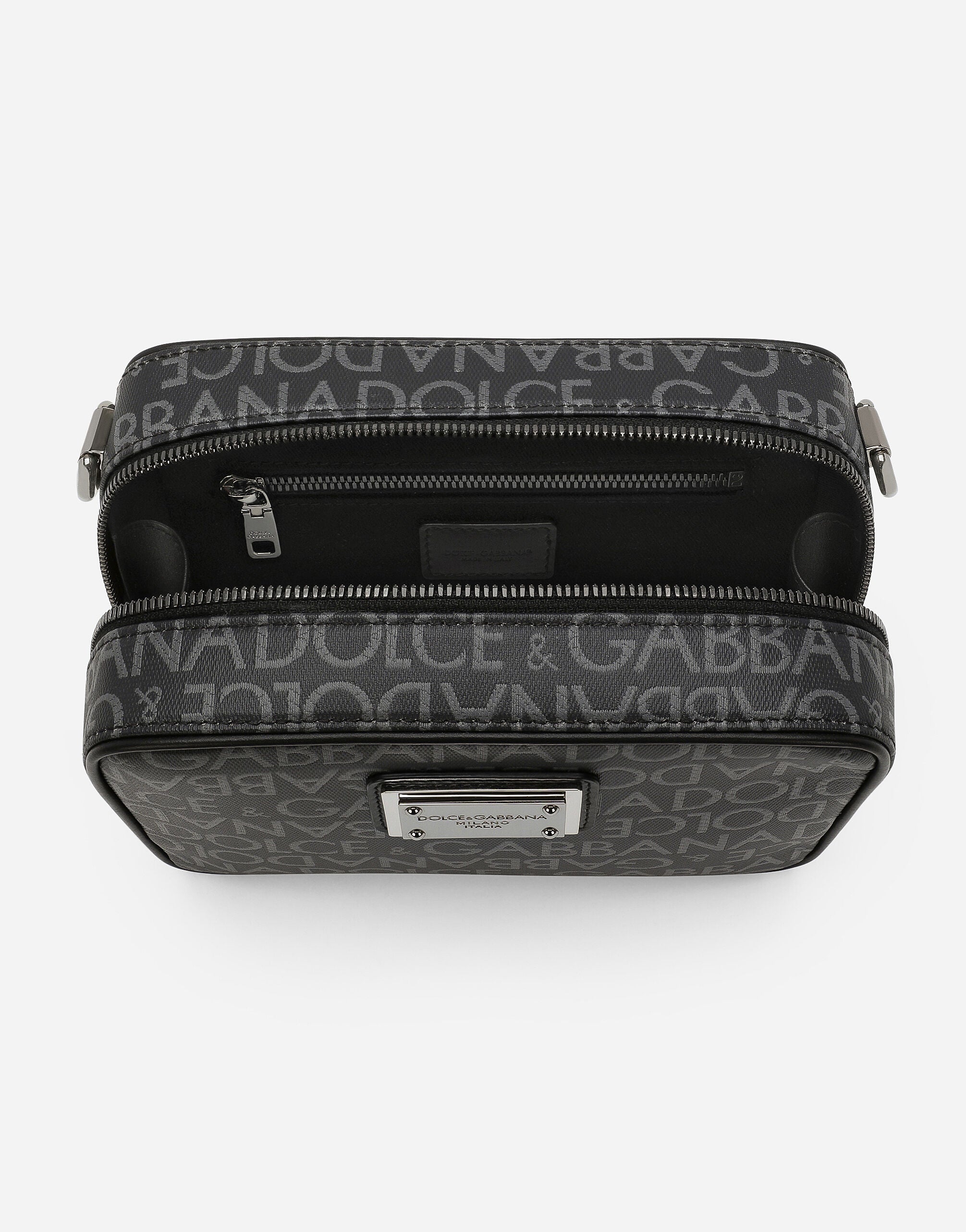 DOLCE & GABBANA Coated jacquard crossbody bag