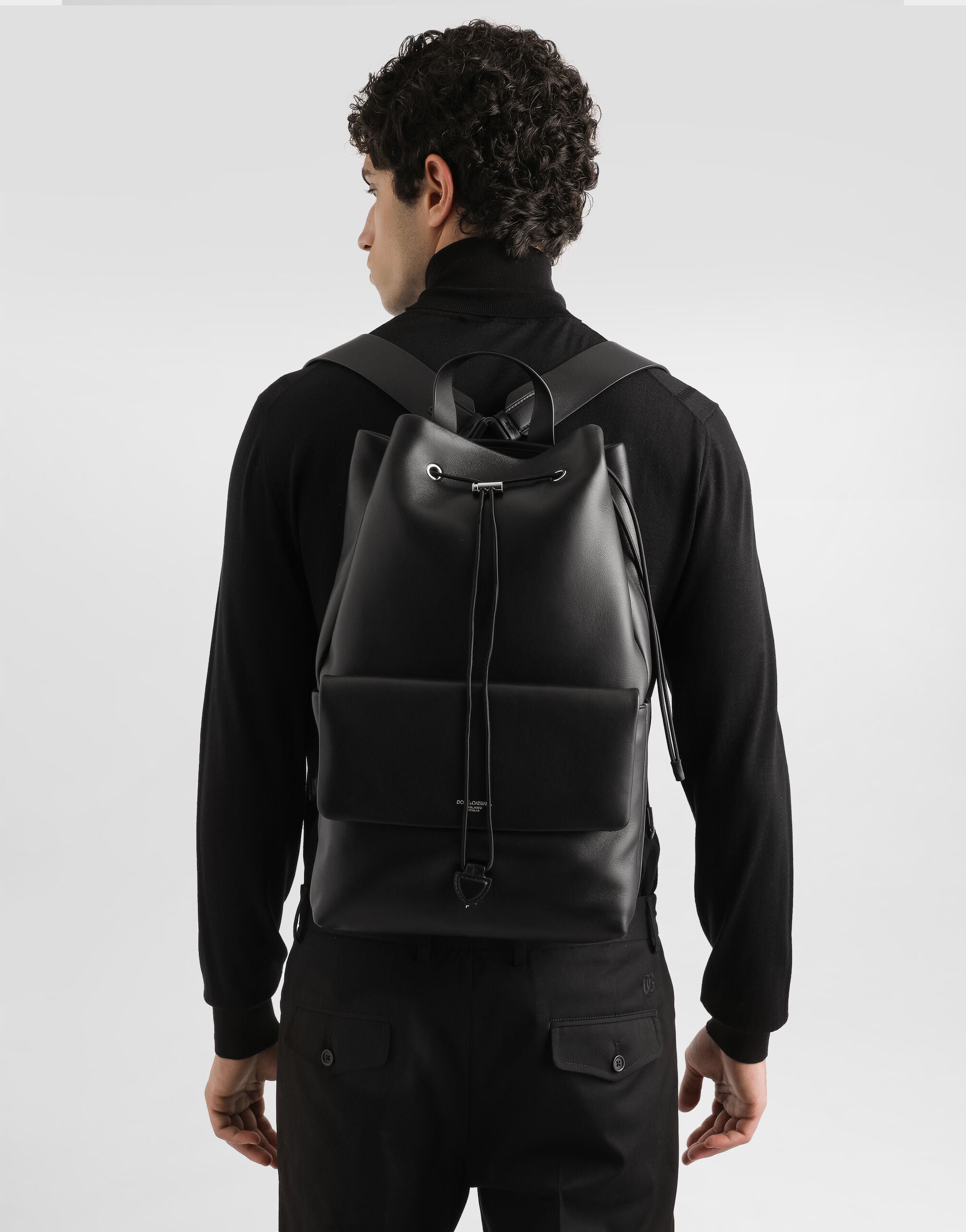 DOLCE & GABBANA nappa leather backpack