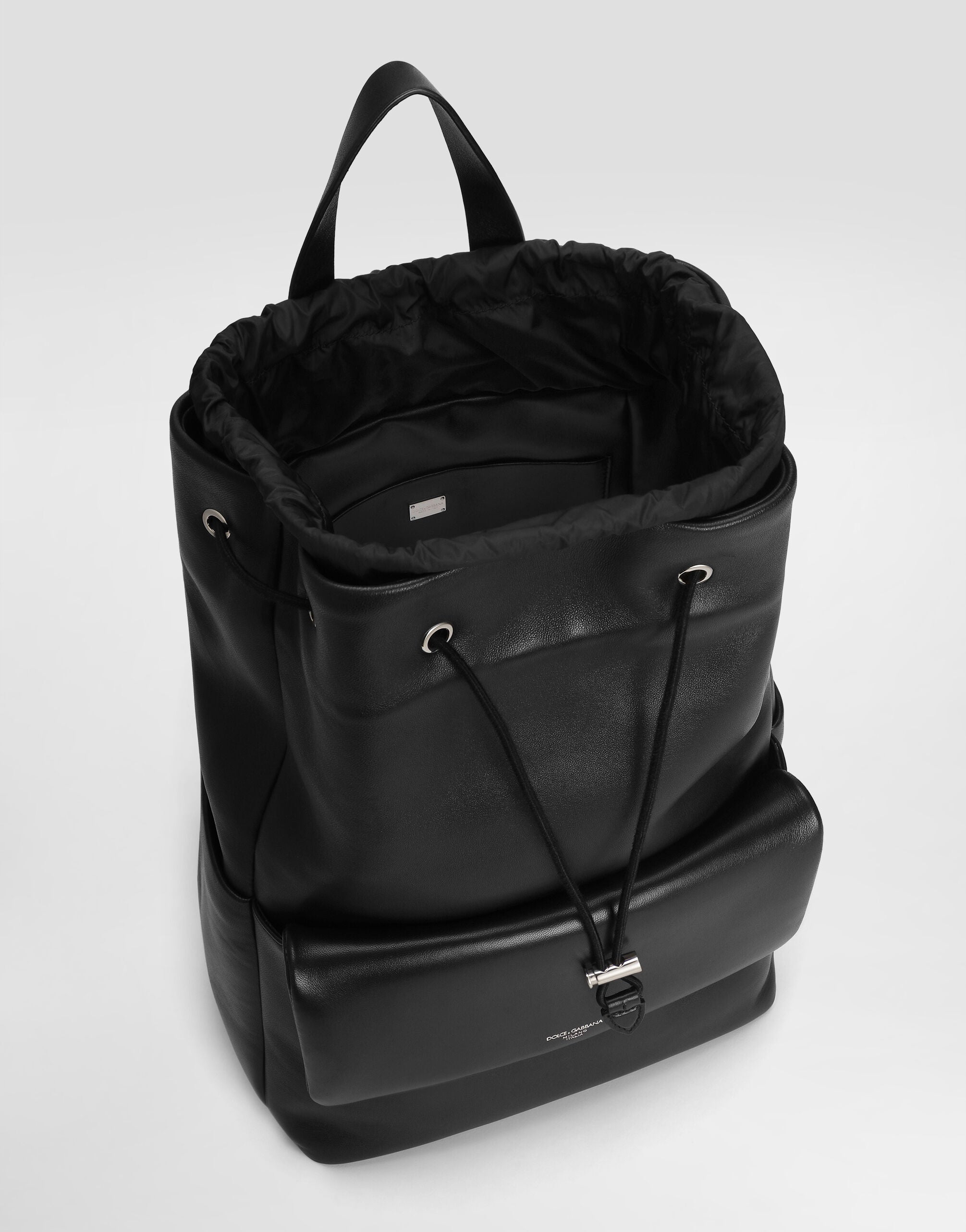 DOLCE & GABBANA nappa leather backpack