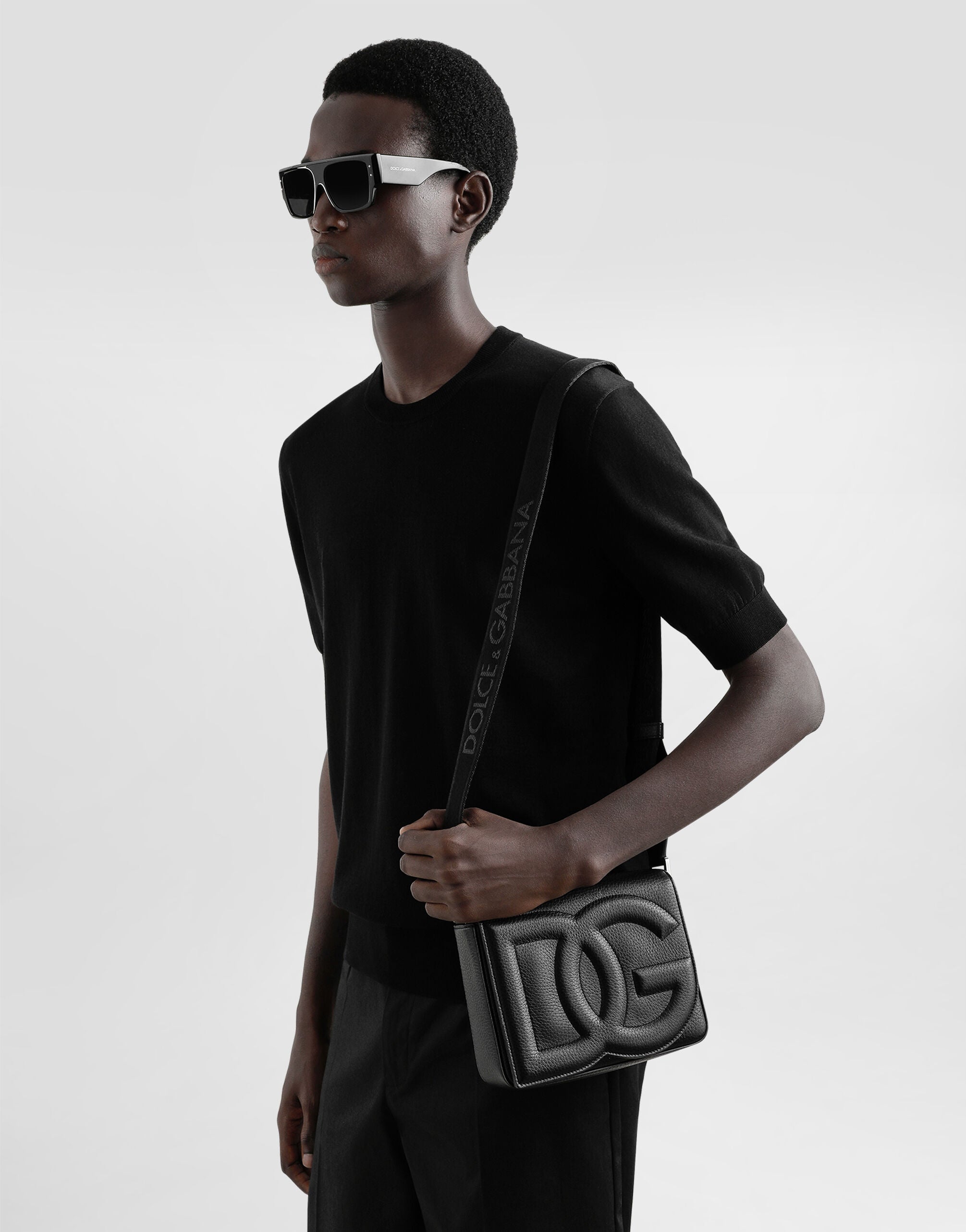 DOLCE & GABBANA Medium DG Logo Bag crossbody bag