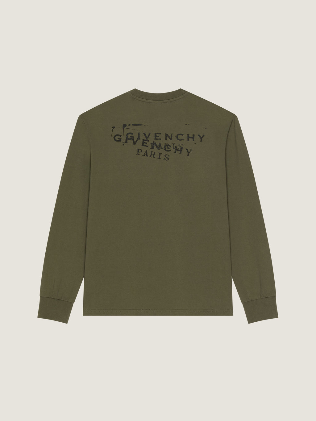 GIVENCHY T-shirt in cotton with brand Stamp print