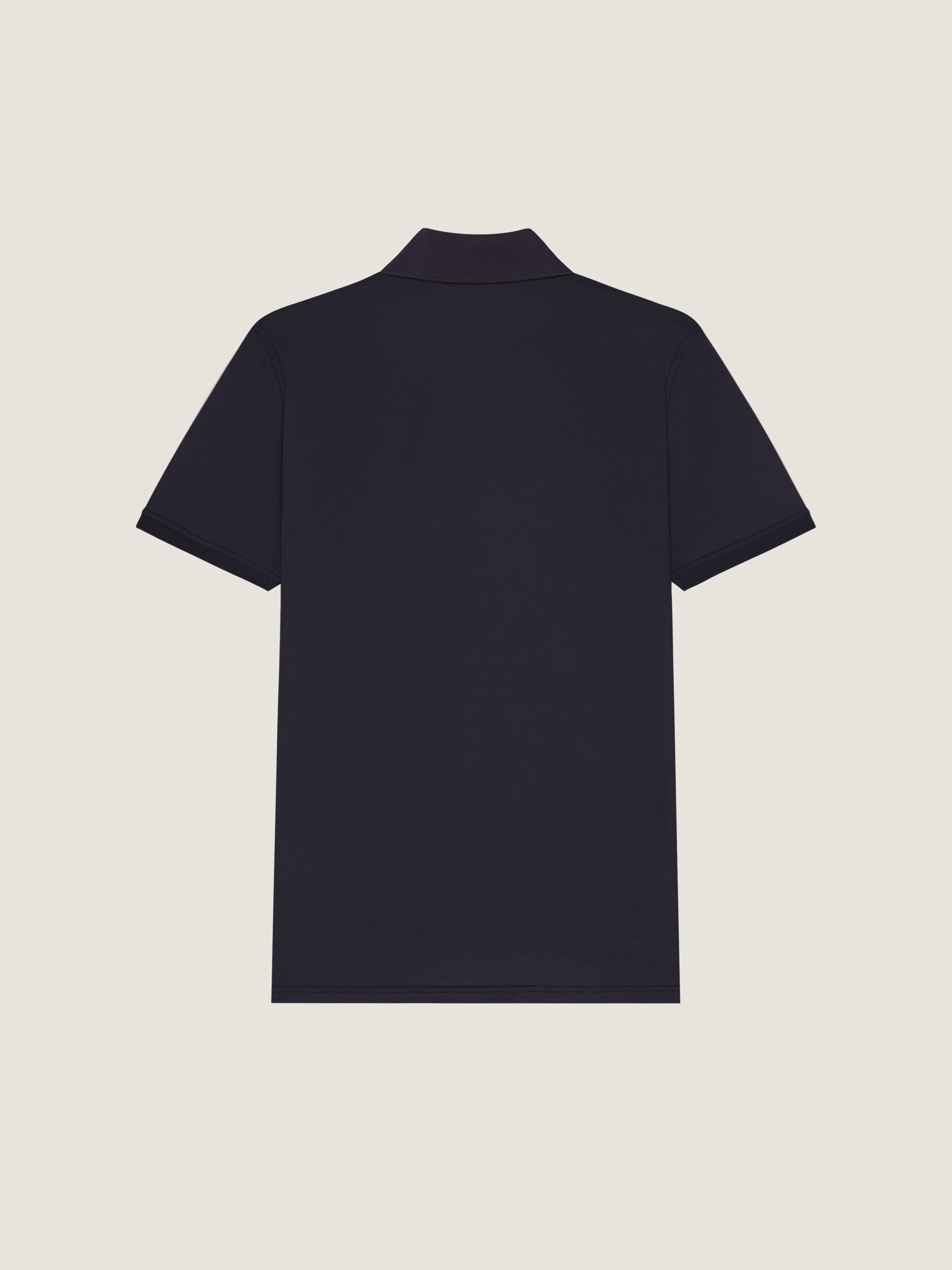 GIVENCHY Polo in cotton with Paris gros grain